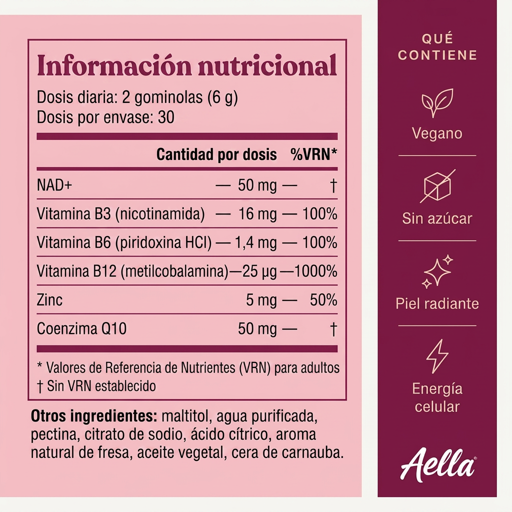 Gomitas de NAD+ Aella™