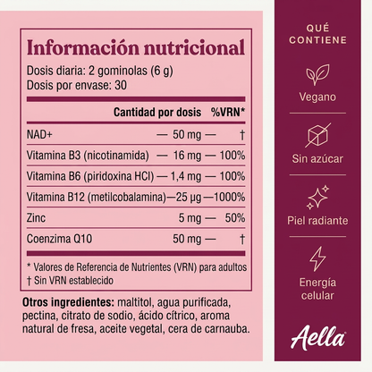 Gomitas de NAD+ Aella™